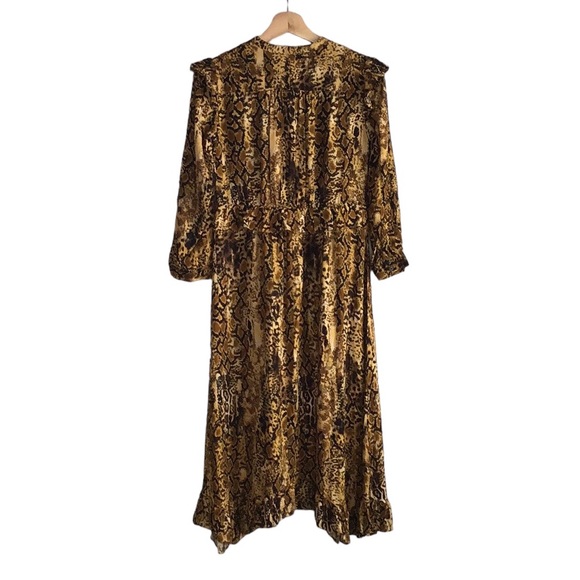 Ba&sh Sahara Snake Print Midi Dress, size XS - Picture 5 of 16